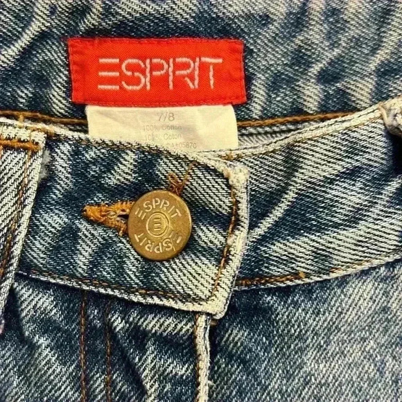 Esprit vintage jeans size 7/8. These jeans are in great condition! - Picture 2 of 5